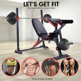 NNEDPE Powertrain Adjustable Weight Bench Home Gym Bench Press - 301