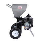 NNEDPE Ducar 8HP Wood Chipper Shredder Mulcher Petrol Silver Black