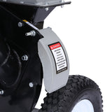 NNEDPE Ducar 8HP Wood Chipper Shredder Mulcher Petrol Silver Black