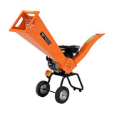 NNEDPE Ducar 7HP Wood Chipper Shredder Mulcher Grinder Petrol Orange