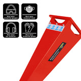 NNEDPE Ducar 7HP Wood Chipper Shredder Mulcher Grinder Petrol Red