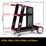 NNEDPE Centurion Welding Cart Trolley with Handle
