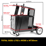 NNEDPE Centurion Welding Cart with Drawers