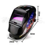 NNEMB Solar Auto Darkening Welding Helmet ARC/TIG/MIG Welder Machine Mask