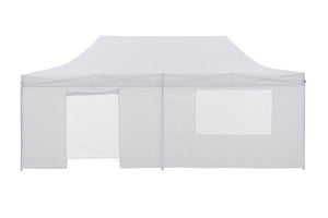 NNEDPE Gazebo Tent Marquee 3x6m PopUp Outdoor Wallaroo White
