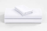 NNEDSZ  1200TC Organic Cotton Double Sheet Sets White