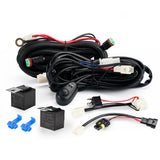 NNEDSZ LED Light Wiring Loom Harness Relay Kit Driving Lamp Plug Quick Fit High Beam