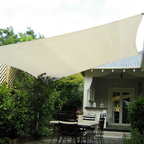 NNEDPE Wallaroo Waterproof 2m X 4m Outdoor Sun Shade Sail Canopy Rectangle