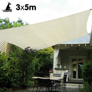 NNEDPE Wallaroo Waterproof Shade sail 3x5m Rectangle