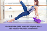 NNEDPE Powertrain EVA Yoga Foam Massage Roller 90x15cm - Purple
