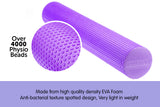 NNEDPE Powertrain EVA Yoga Foam Massage Roller 90x15cm - Purple