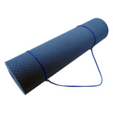 NNEDPE Powertrain Eco-Friendly TPE Pilates Exercise Yoga Mat 8mm - Dark Blue