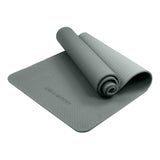 NNEDPE Powertrain Eco-Friendly TPE Yoga Pilates Exercise Mat 6mm - Light Grey