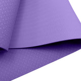 NNEDPE Powertrain Eco-Friendly TPE Yoga Pilates Exercise Mat 6mm - Lilac