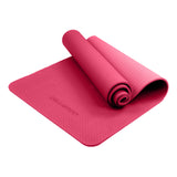 NNEDPE Powertrain Eco-Friendly TPE Yoga Pilates Exercise Mat 6mm - Rose Pink