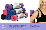 NNEDPE 10mm NBR Yoga Exercise Mat