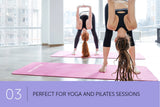 NNEDPE 10mm NBR Yoga Exercise Mat