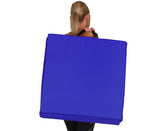 NNEDPE Powertrain Yoga Exercise Tri-fold Mat 180x60x5cm - Blue