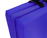 NNEDPE Powertrain Yoga Exercise Tri-fold Mat 180x60x5cm - Blue