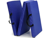 NNEDPE Powertrain Yoga Exercise Tri-fold Mat 180x60x5cm - Blue