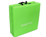 NNEDPE Powertrain Yoga Exercise Tri-fold Mat 180x60x5cm - Green