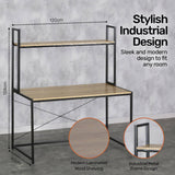 NNEDSZ Home MMultifunctional Workstation 2 Tier Stylish Modern Design 1.38m