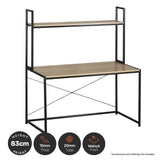 NNEDSZ Home MMultifunctional Workstation 2 Tier Stylish Modern Design 1.38m